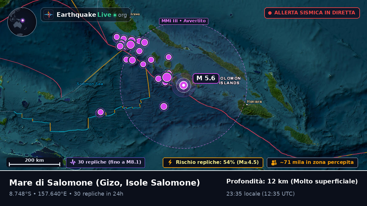 Mare di Salomone (Isole Salomone)