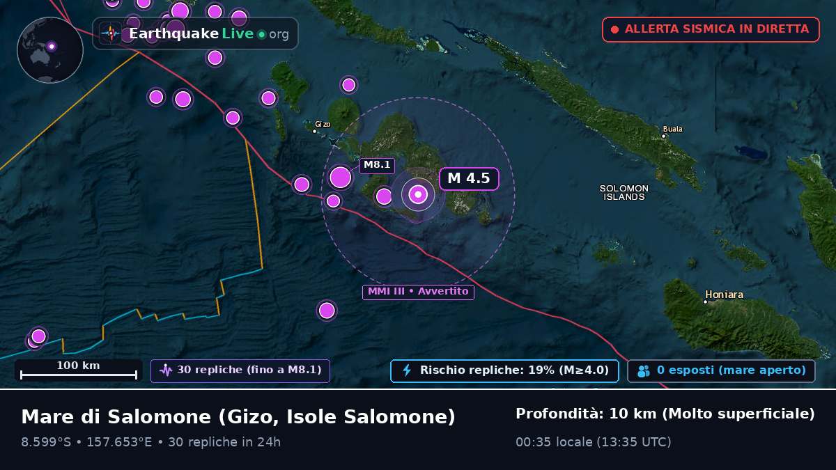 Mare di Salomone (Isole Salomone)