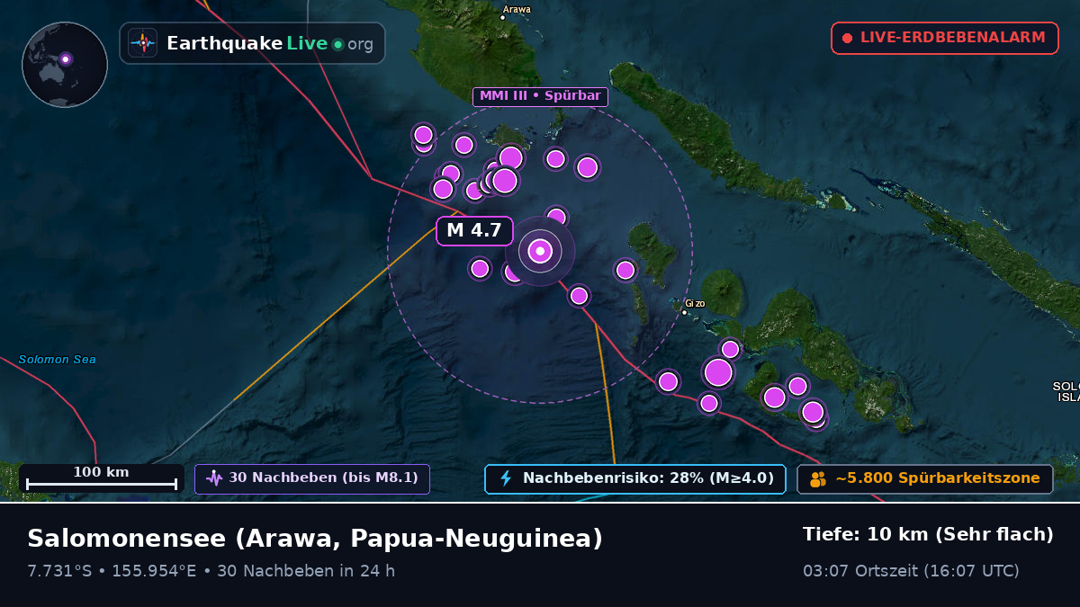 Salomonensee (Papua-Neuguinea)