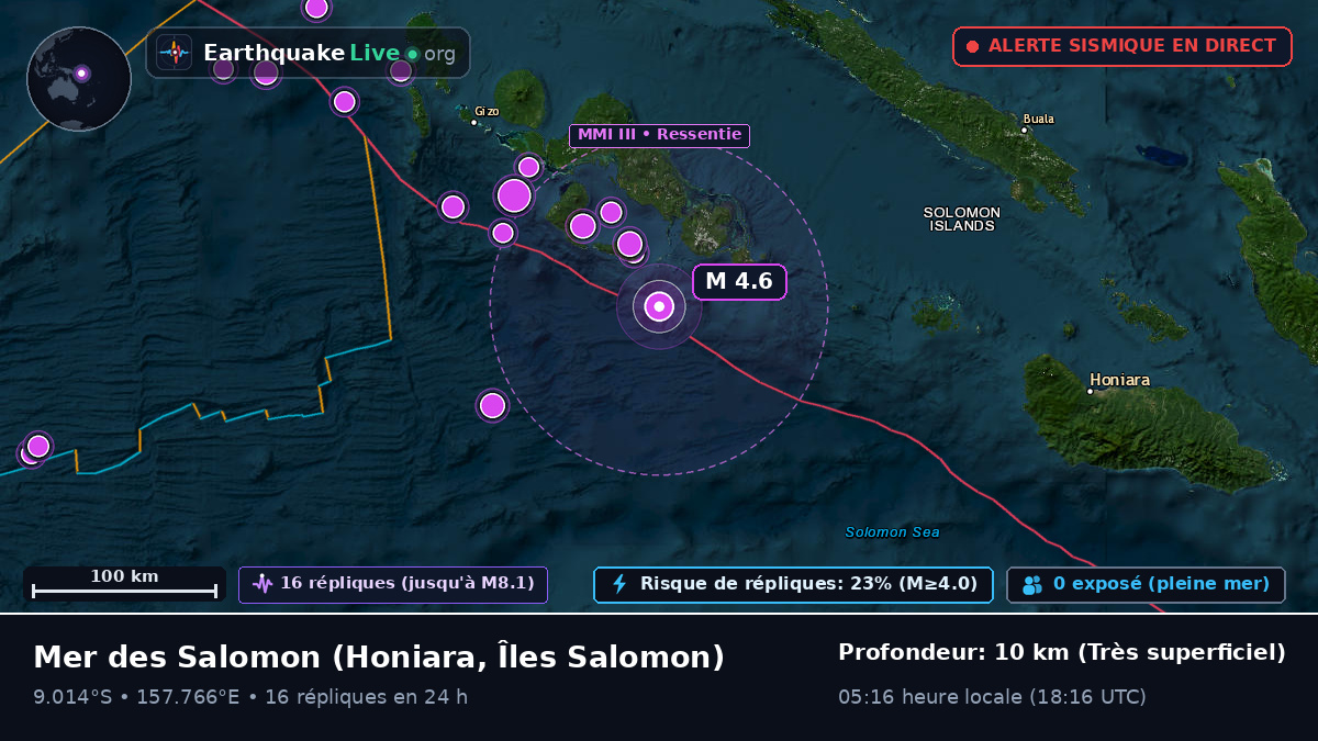 Mer des Salomon (Îles Salomon)