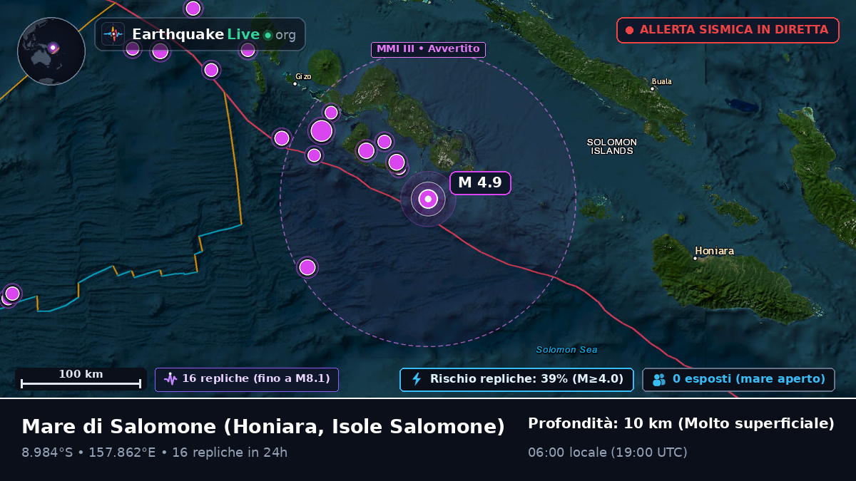 Mare di Salomone (Isole Salomone)