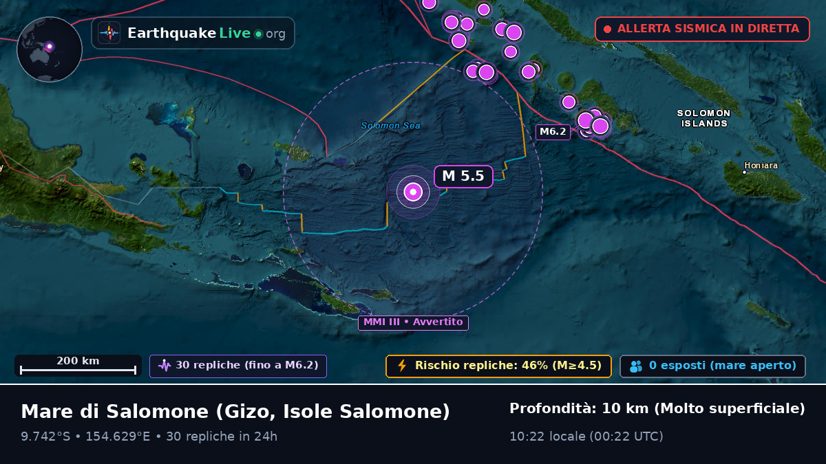 Mare di Salomone (Isole Salomone)