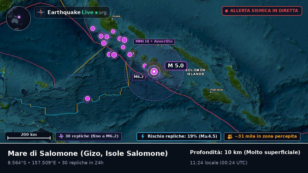 Mare di Salomone (Isole Salomone)