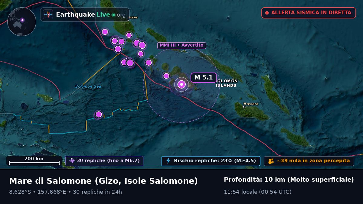 Mare di Salomone (Isole Salomone)