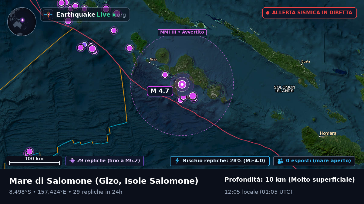 Mare di Salomone (Isole Salomone)