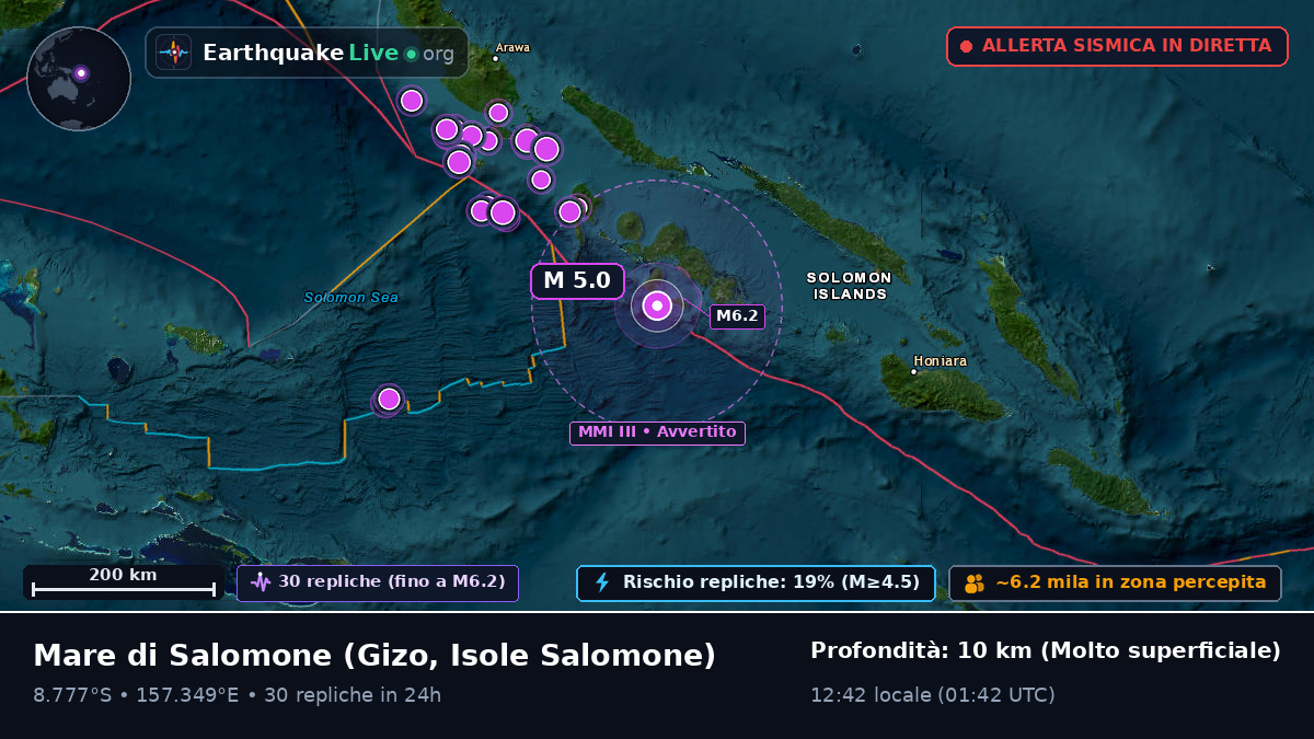 Mare di Salomone (Isole Salomone)