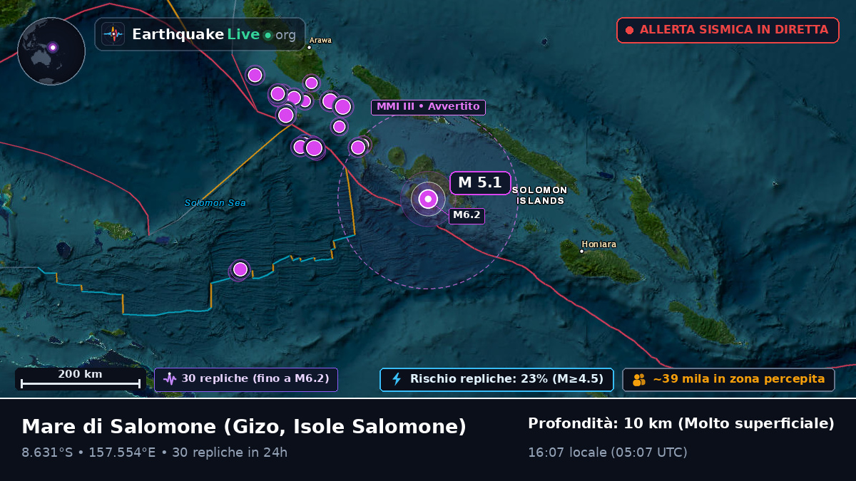 Mare di Salomone (Isole Salomone)