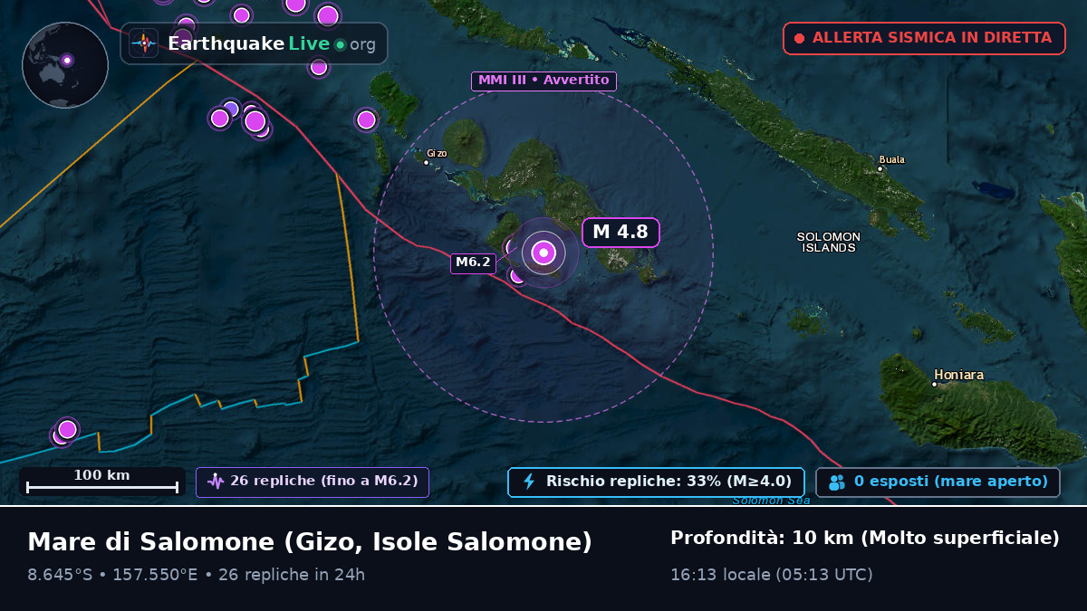 Mare di Salomone (Isole Salomone)