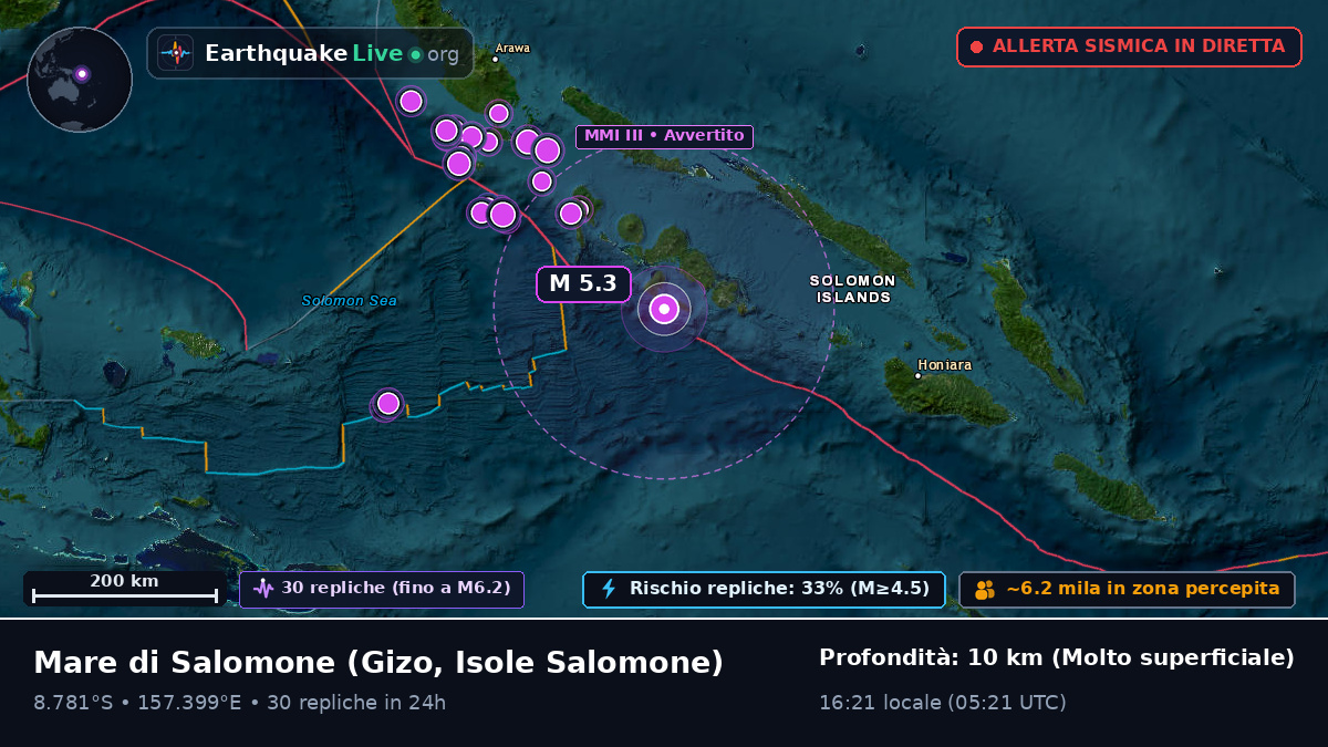 Mare di Salomone (Isole Salomone)