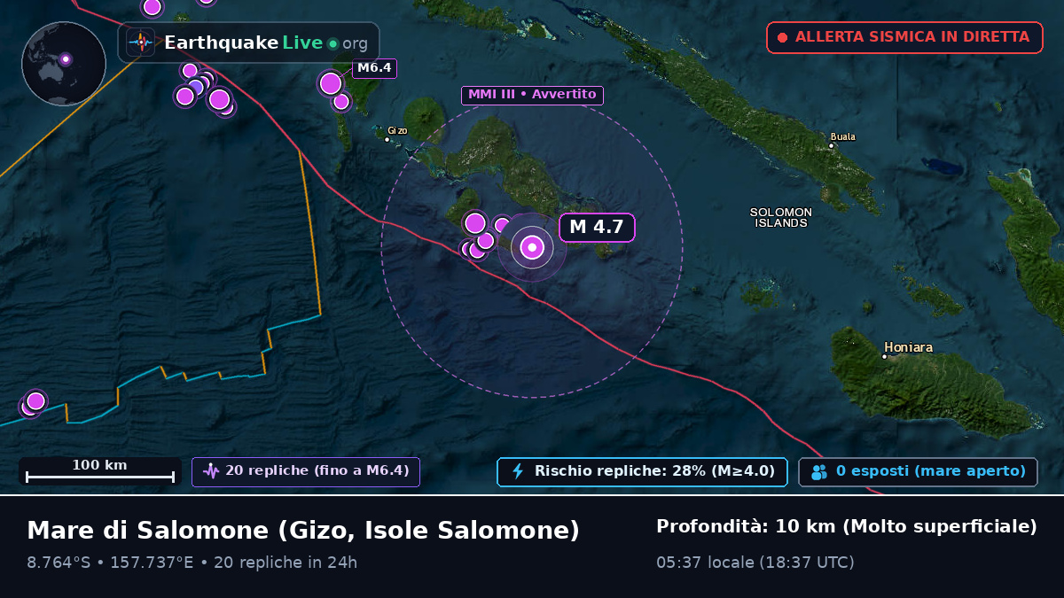 Mare di Salomone (Isole Salomone)