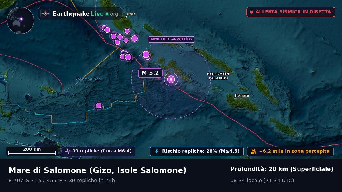 Mare di Salomone (Isole Salomone)