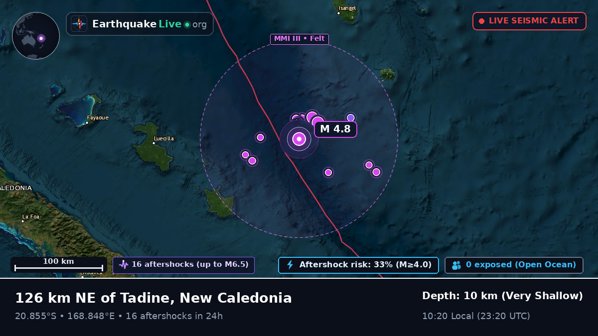 South Pacific Ocean (New Caledonia)