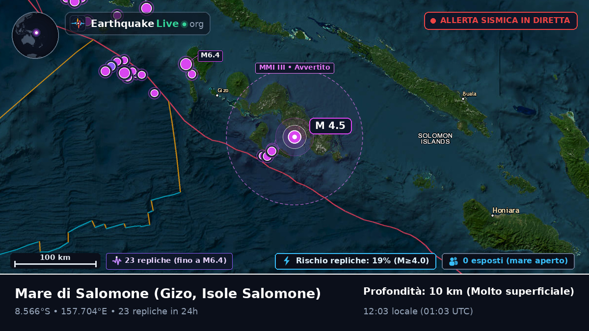 Mare di Salomone (Isole Salomone)