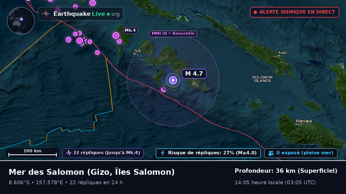 Mer des Salomon (Îles Salomon)