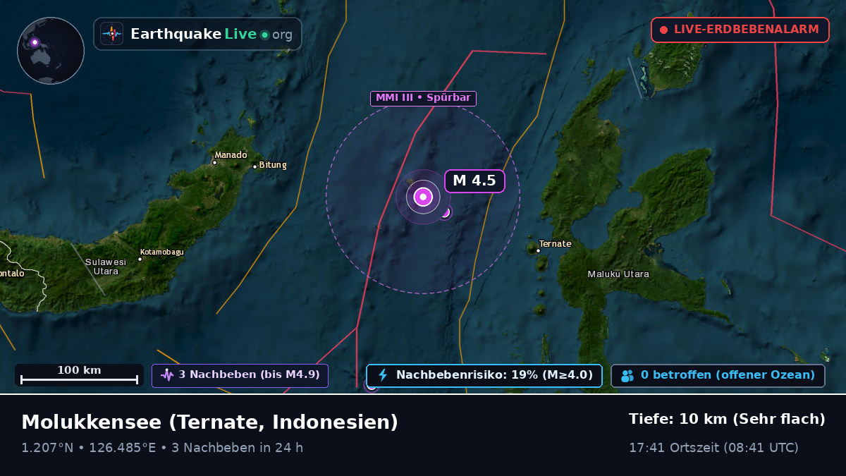 Molukkensee (Indonesien)