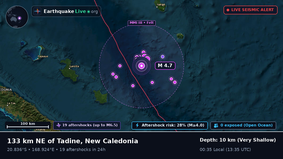 South Pacific Ocean (New Caledonia)