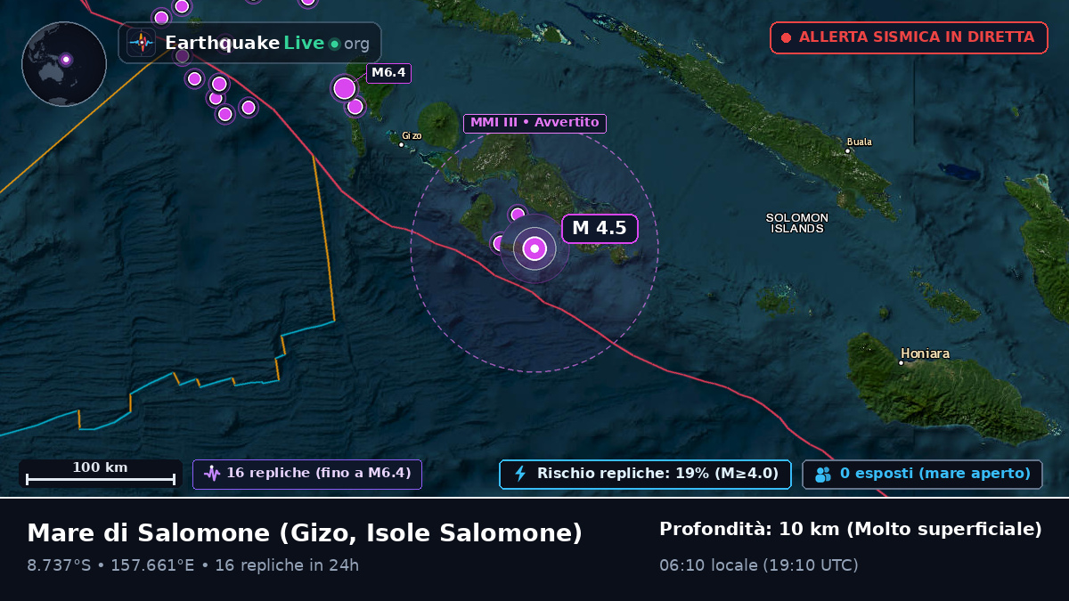 Mare di Salomone (Isole Salomone)