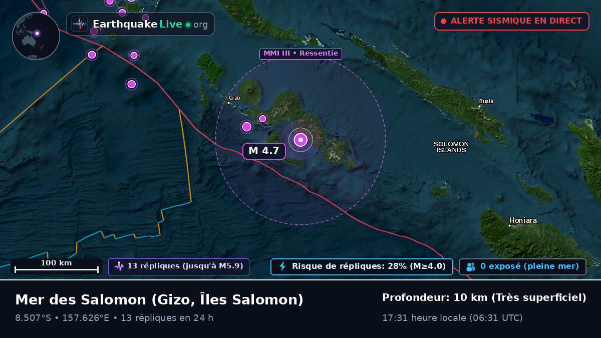 Mer des Salomon (Îles Salomon)