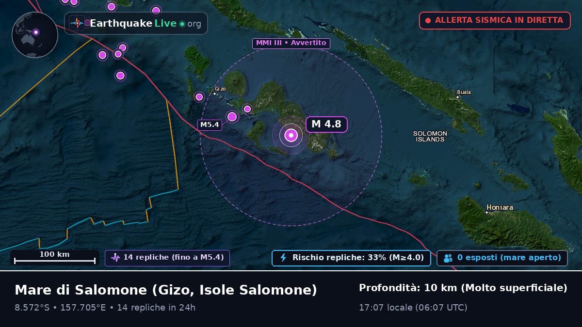 Mare di Salomone (Isole Salomone)