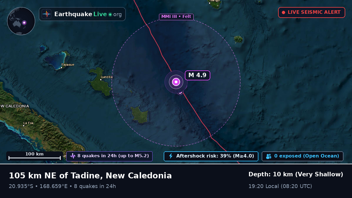 South Pacific Ocean (New Caledonia)