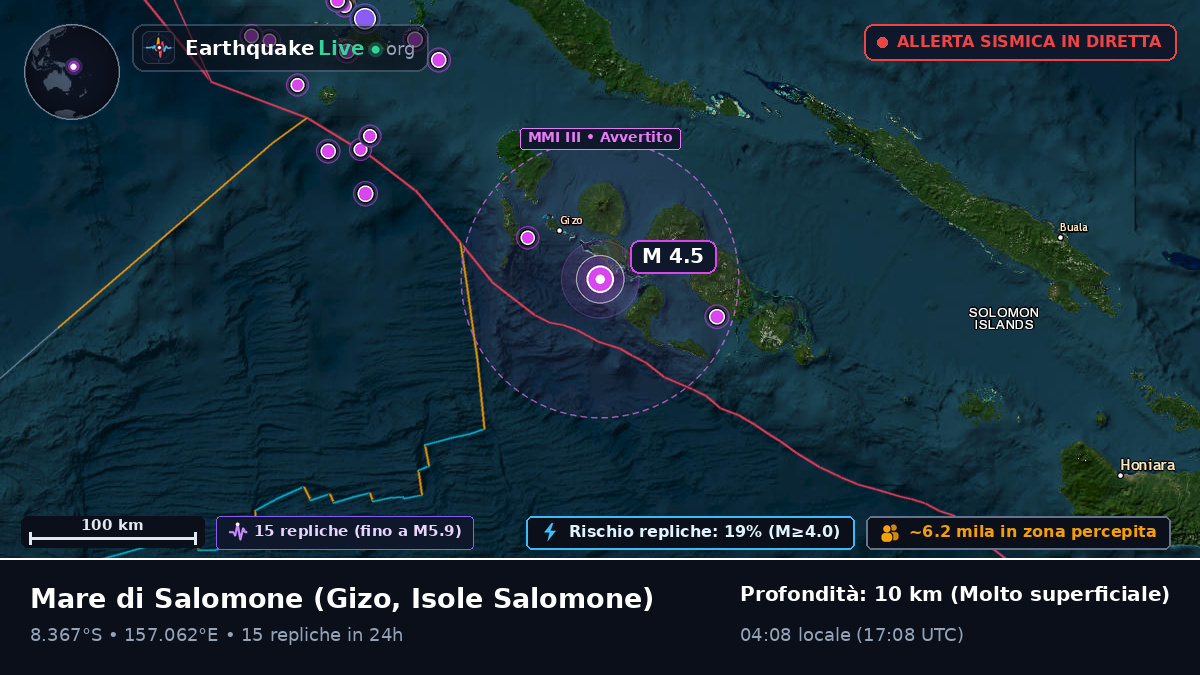 Mare di Salomone (Isole Salomone)