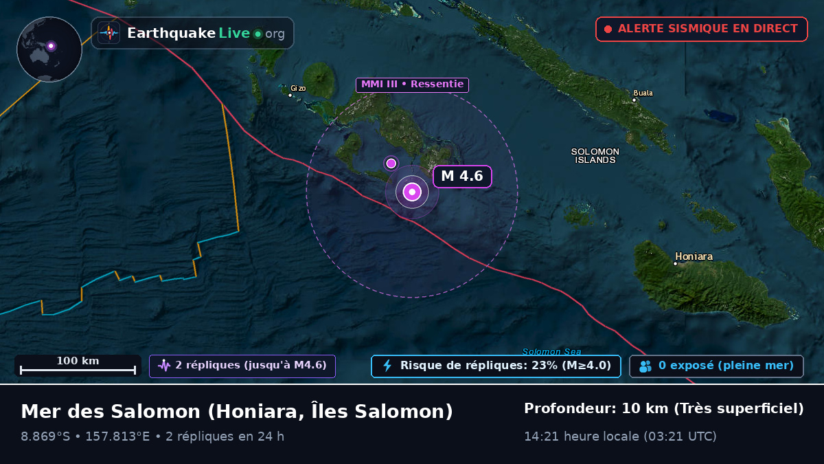 Mer des Salomon (Îles Salomon)