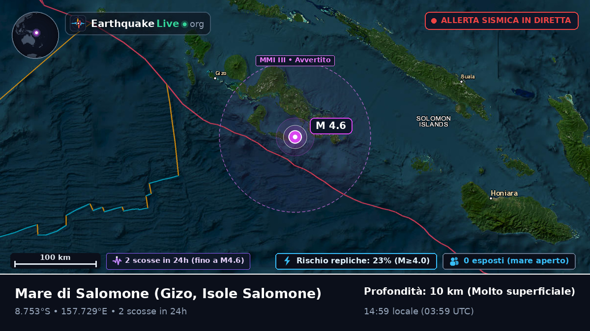 Mare di Salomone (Isole Salomone)