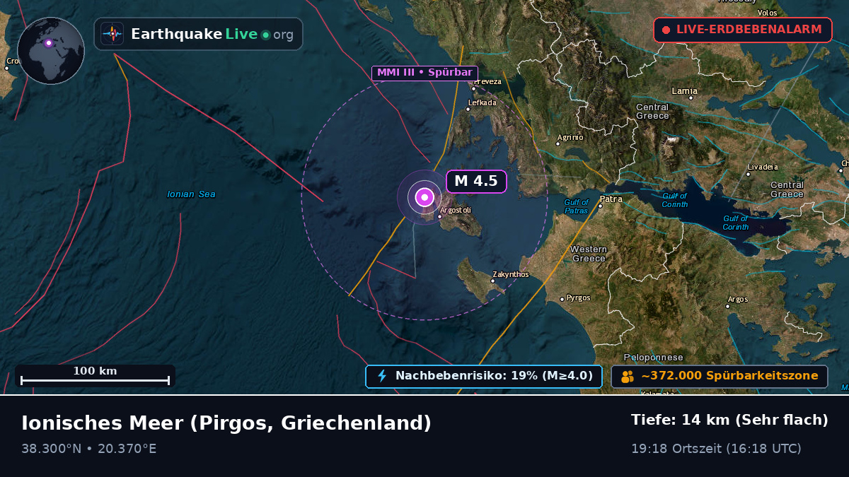 Ionisches Meer (Griechenland)
