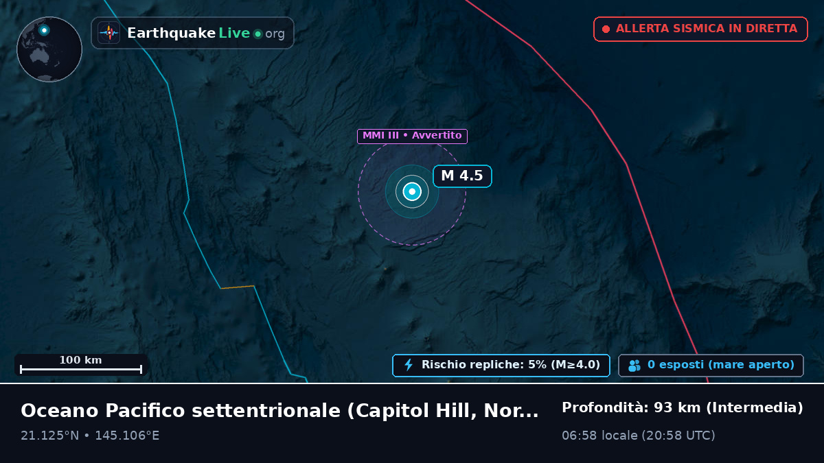 Oceano Pacifico settentrionale (Northern Mariana Islands)