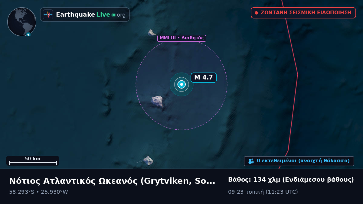Νότιος Ατλαντικός Ωκεανός (South Georgia and the Islands)