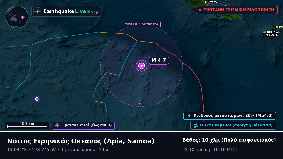 Νότιος Ειρηνικός Ωκεανός (Samoa)