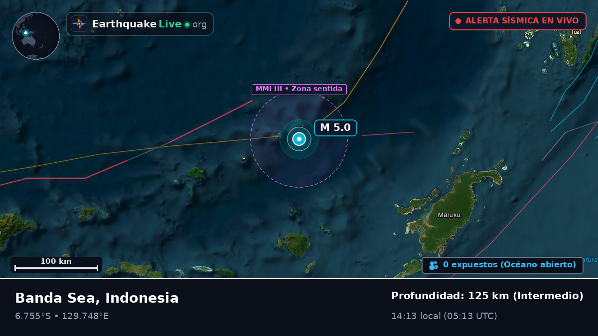 Mar de Banda (Indonesia)