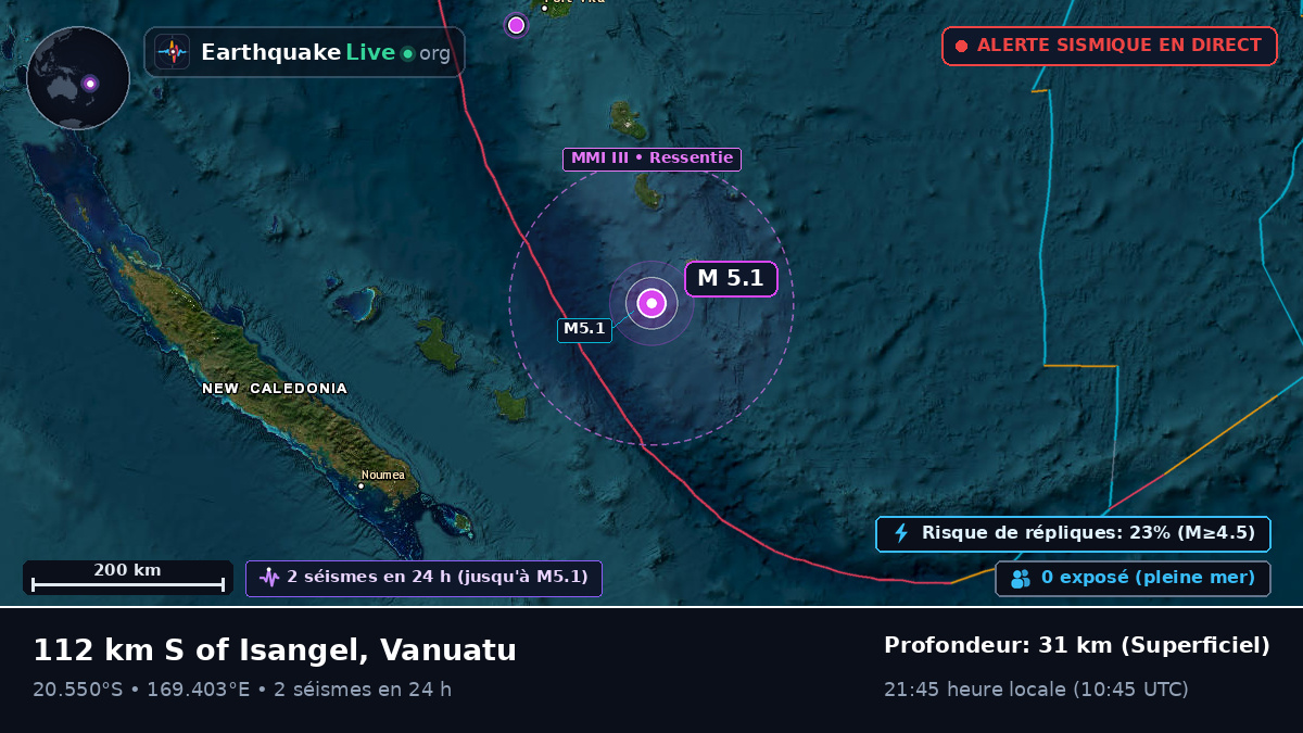 Océan Pacifique Sud (Vanuatu)
