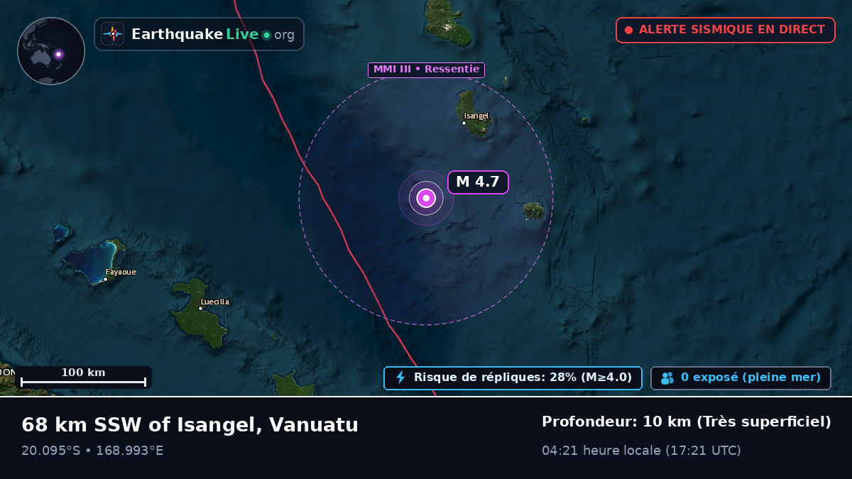 Océan Pacifique Sud (Vanuatu)