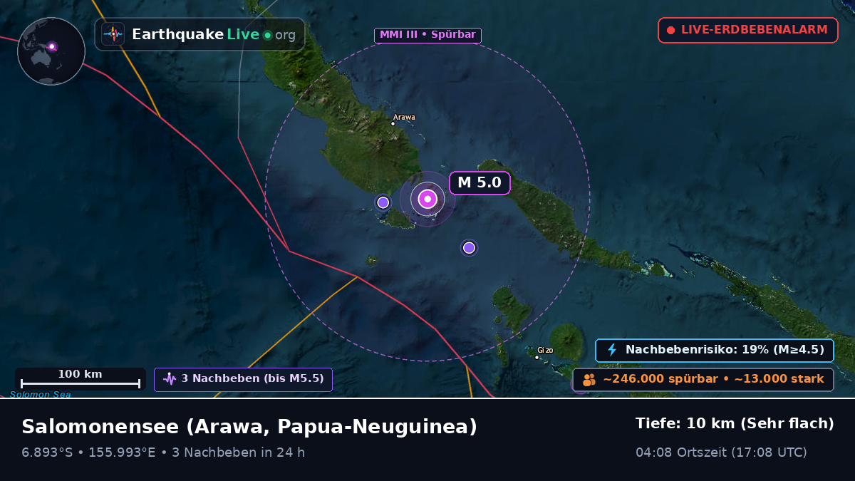 Salomonensee (Papua-Neuguinea)