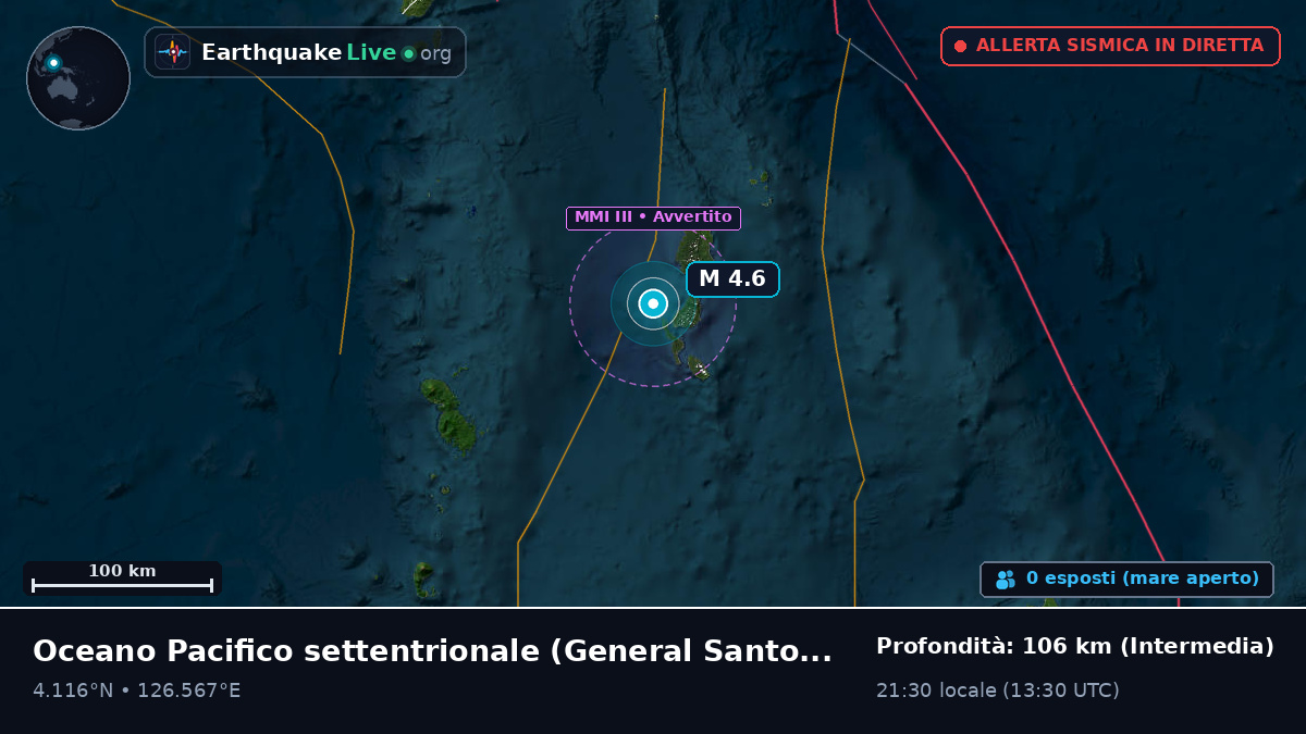 Oceano Pacifico settentrionale (Filippine)