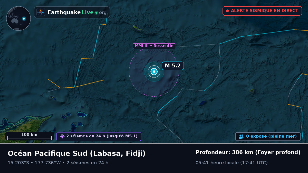 Océan Pacifique Sud (Fidji)
