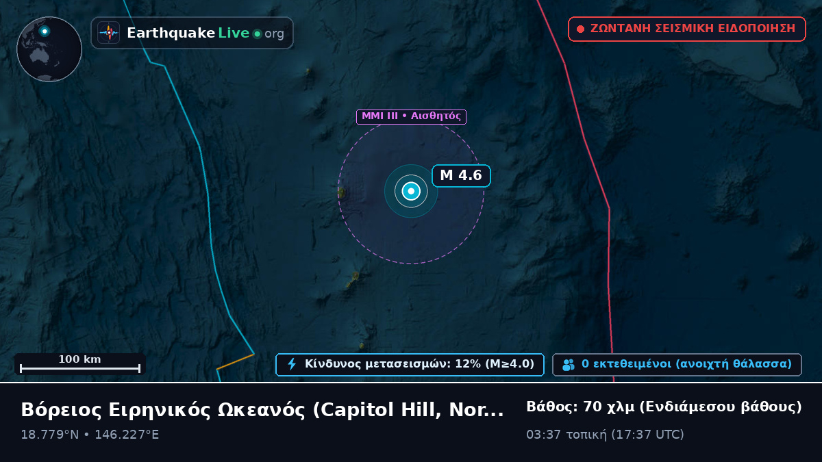 Βόρειος Ειρηνικός Ωκεανός (Northern Mariana Islands)