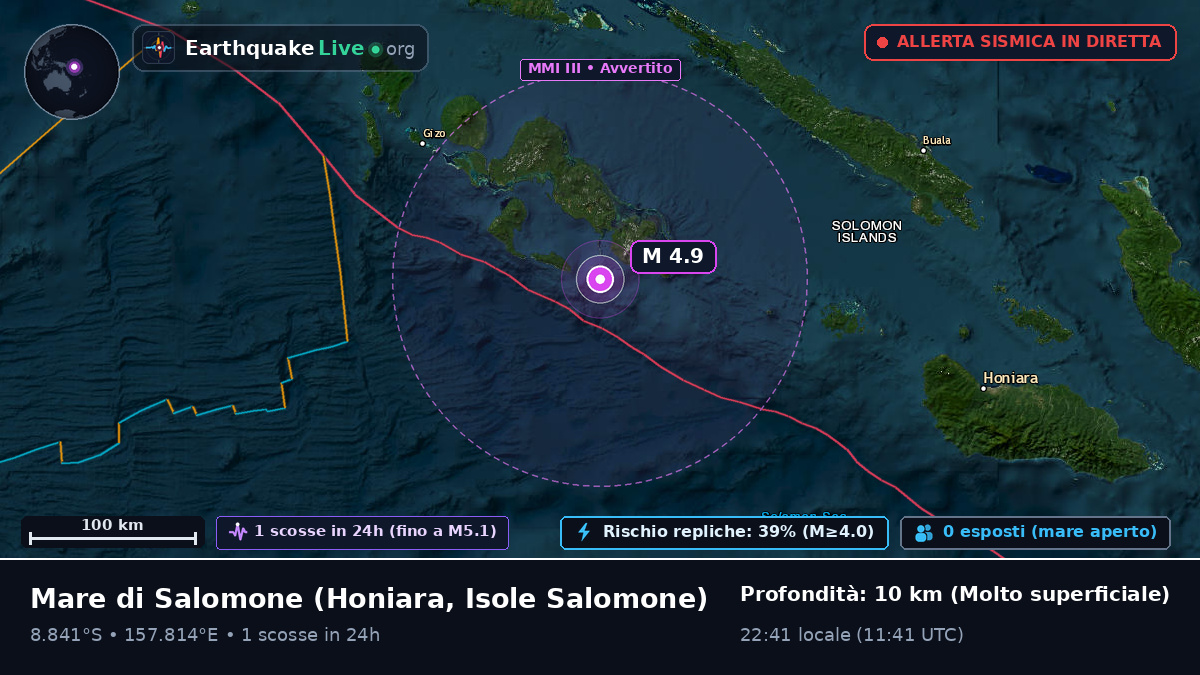 Mare di Salomone (Isole Salomone)