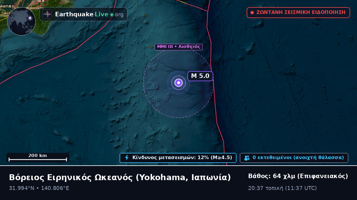Βόρειος Ειρηνικός Ωκεανός (Ιαπωνία)