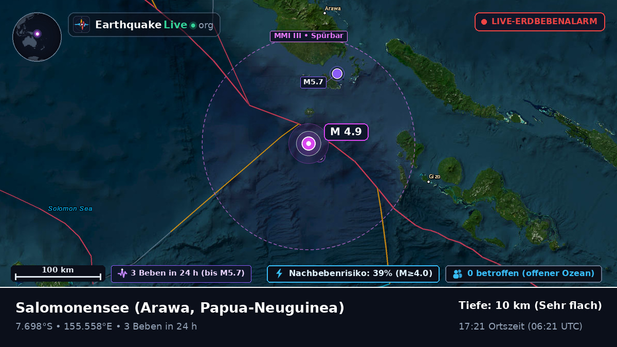 Salomonensee (Papua-Neuguinea)
