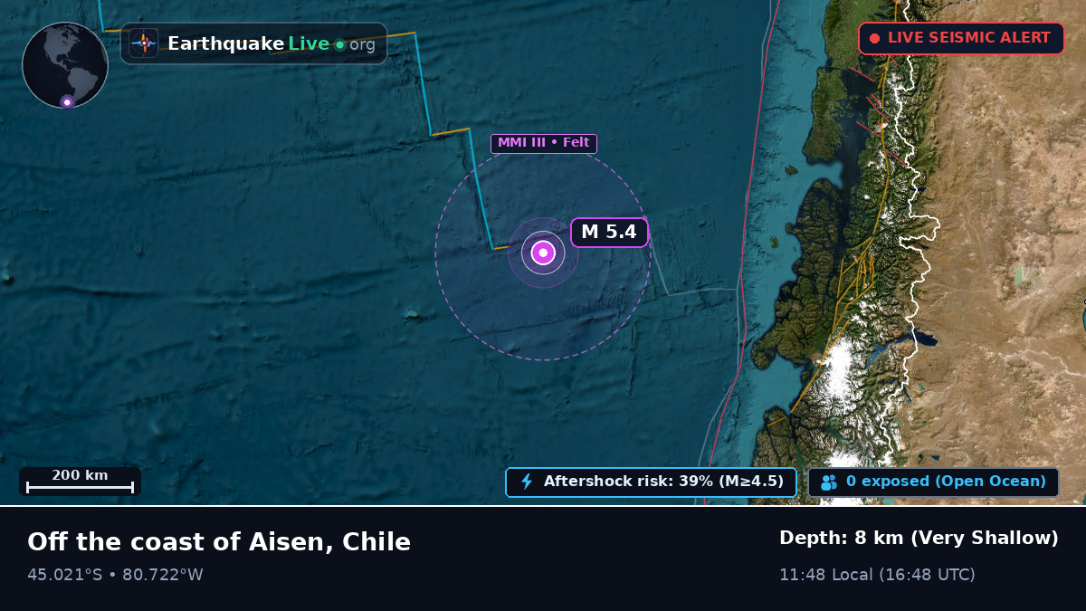 South Pacific Ocean (Chile)