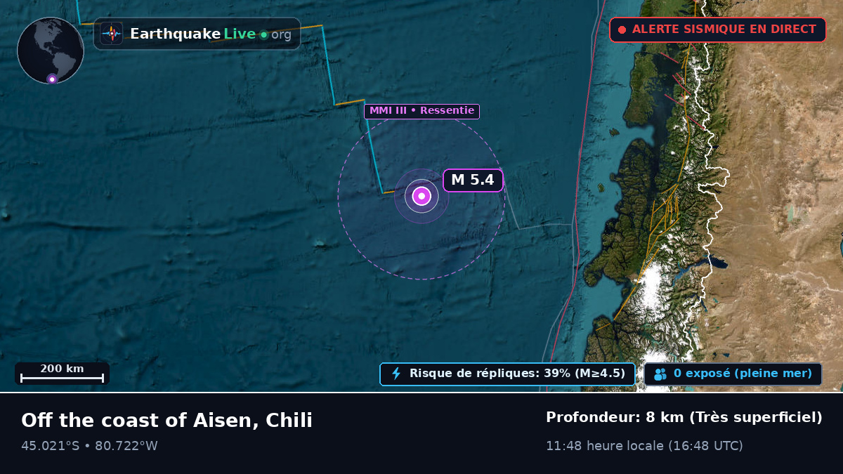Océan Pacifique Sud (Chili)