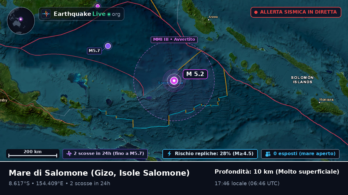 Mare di Salomone (Isole Salomone)