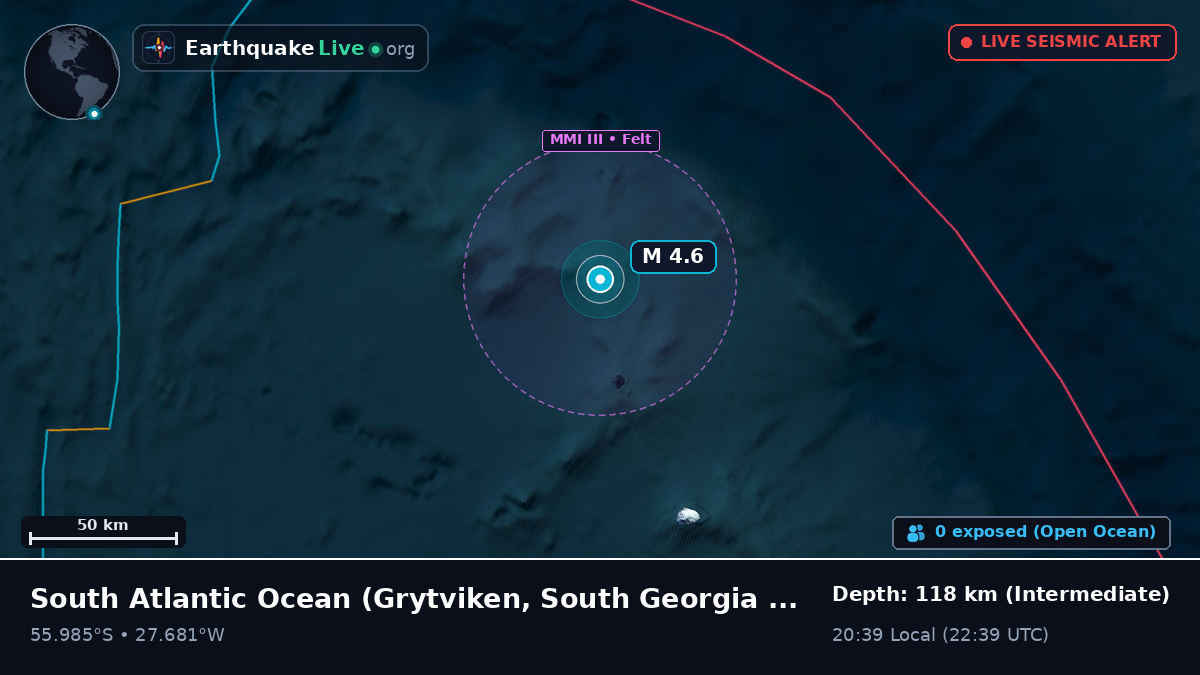 South Atlantic Ocean (South Georgia and the Islands)