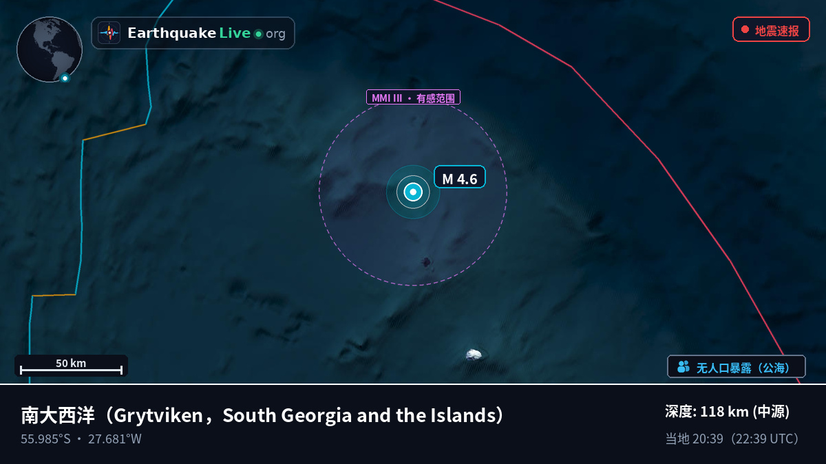 南大西洋 (South Georgia and the Islands)