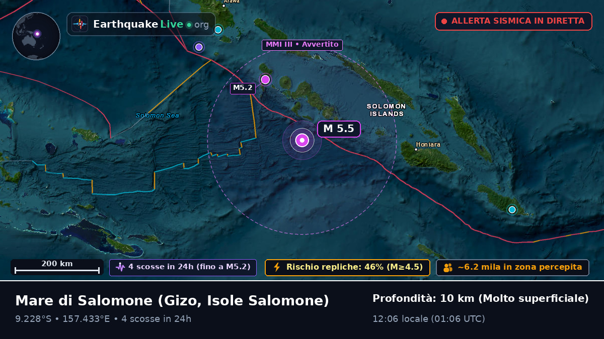 Mare di Salomone (Isole Salomone)