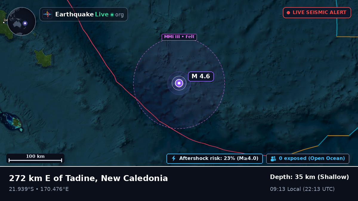 South Pacific Ocean (New Caledonia)
