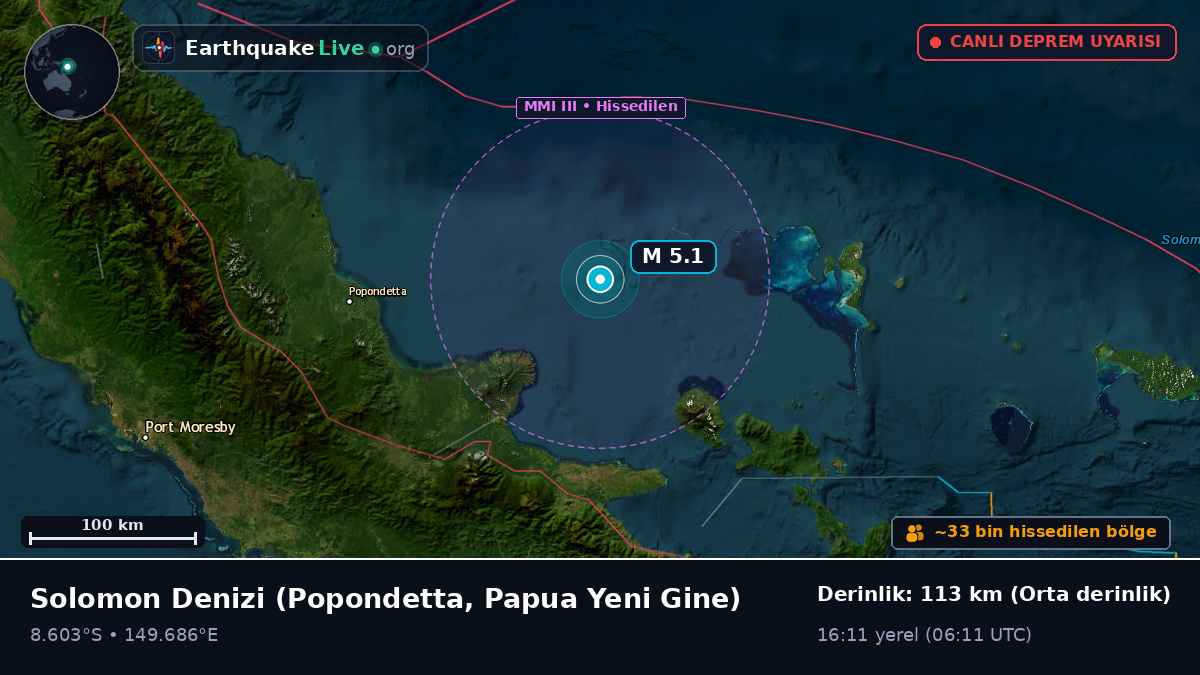 Solomon Denizi (Papua Yeni Gine)