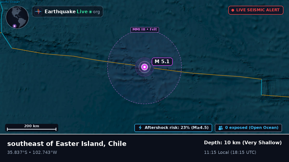 South Pacific Ocean (Chile)